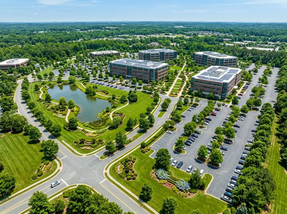 Corporate Campus Grounds